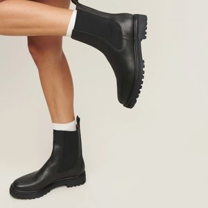 Katerina Lug Sole Chelsea Boot